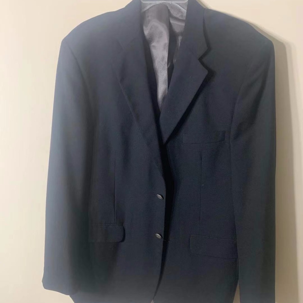 Stafford wool blend jacket black 44L